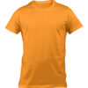 Bedrukte Band T-shirts - Oranje
